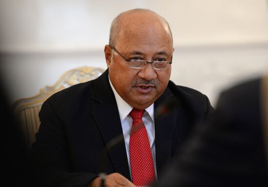 Sergey Lavrov meets with Fiji's Foreign Minister Ratu Inoke Kubuabola