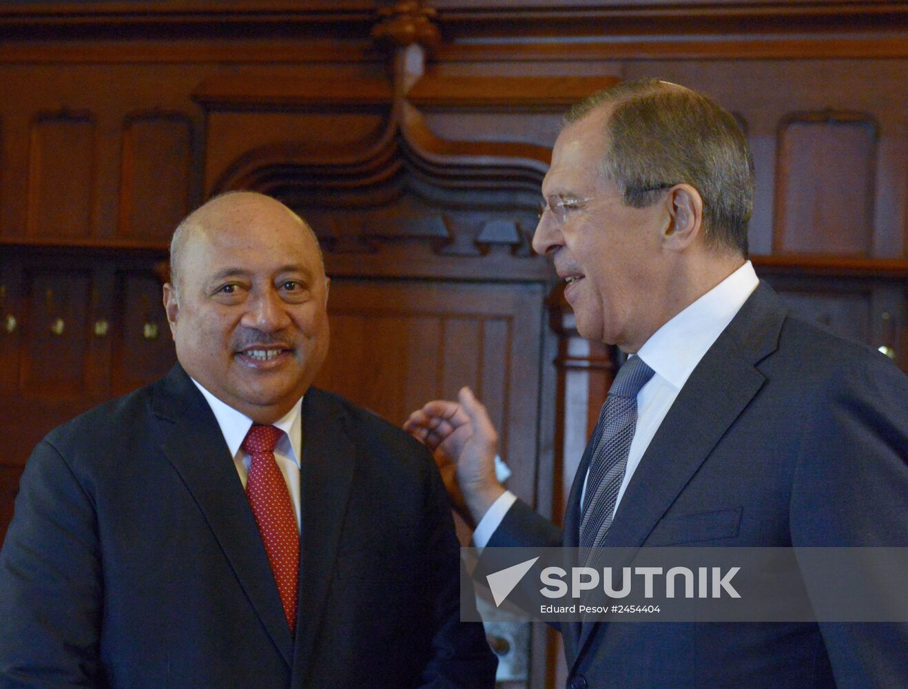 Sergey Lavrov meets with Fiji's Foreign Minister Ratu Inoke Kubuabola