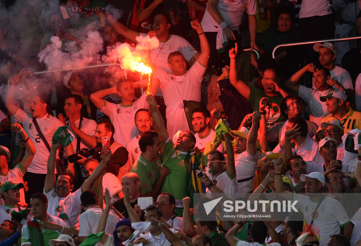 FIFA World Cup 2014. Algeria vs. Russia