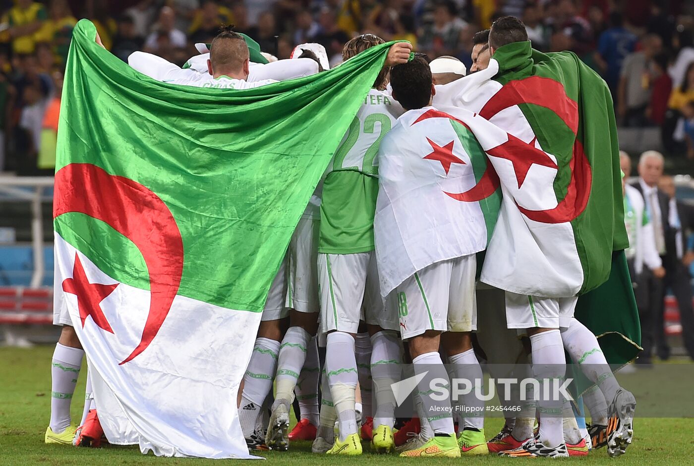 FIFA World Cup 2014. Algeria vs. Russia
