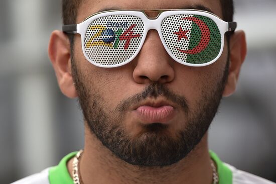 FIFA World Cup 2014. Algeria vs. Russia