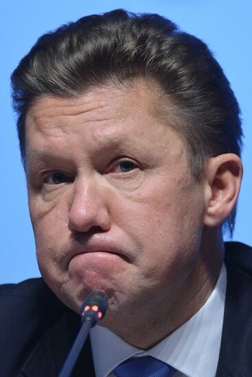 Annual Gazprom shareholders meeting in Moscow