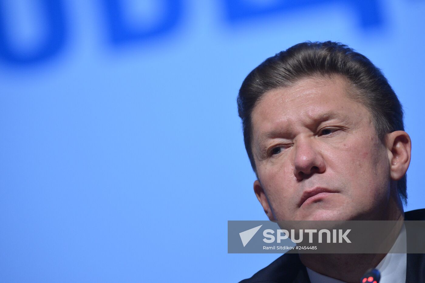 Annual Gazprom shareholders meeting in Moscow