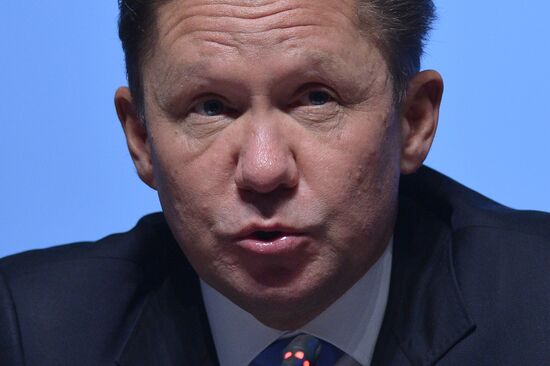 Annual Gazprom shareholders meeting in Moscow