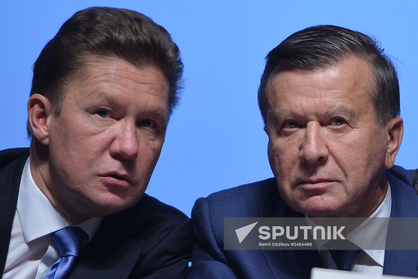 Annual Gazprom shareholders meeting in Moscow