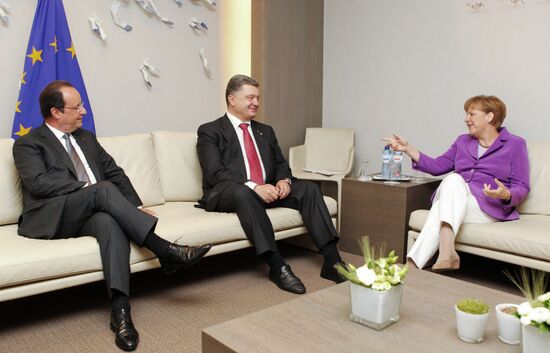 Pyotr Poroshenko's working visit to Brussels