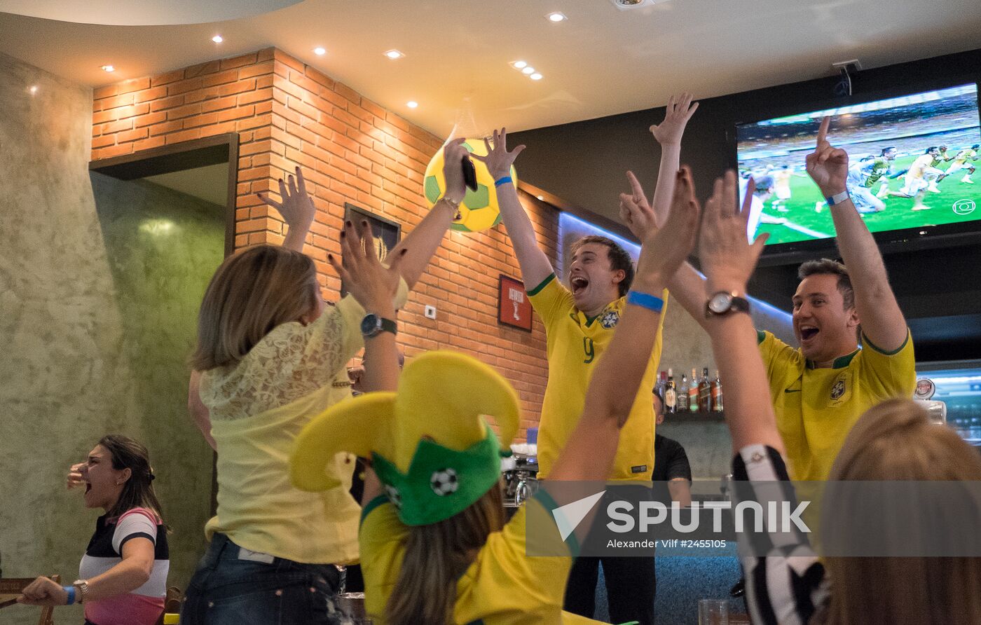2014 FIFA World Cup. Brazil vs. Chile