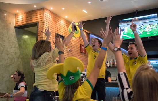 2014 FIFA World Cup. Brazil vs. Chile