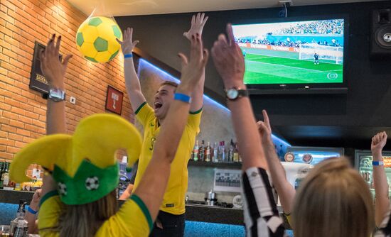 2014 FIFA World Cup. Brazil vs. Chile
