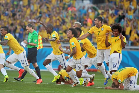 2014 FIFA World Cup. Brazil vs. Chile