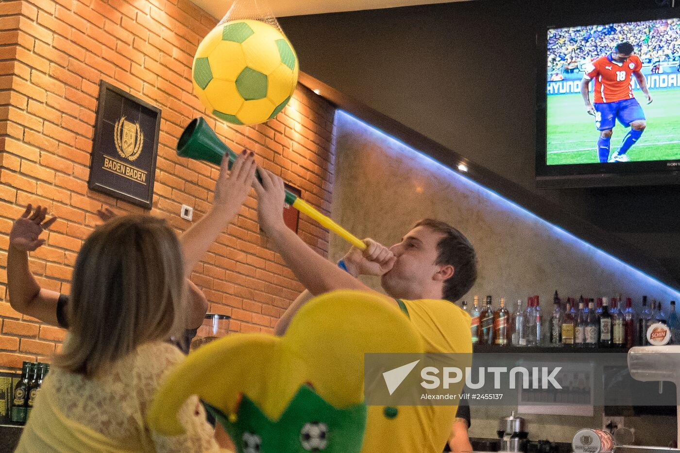 2014 FIFA World Cup. Brazil vs. Chile