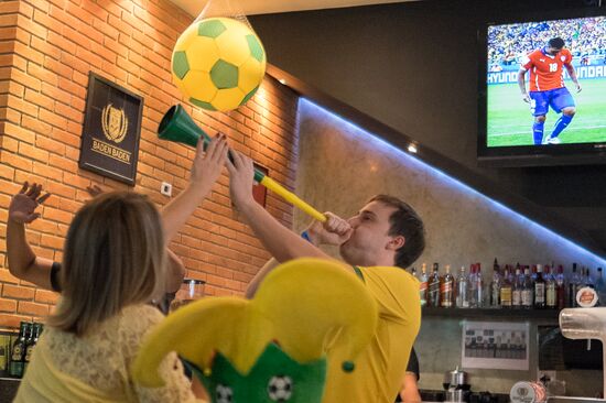 2014 FIFA World Cup. Brazil vs. Chile