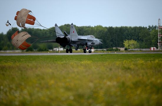 The Wings of Parma aviation festival in Perm