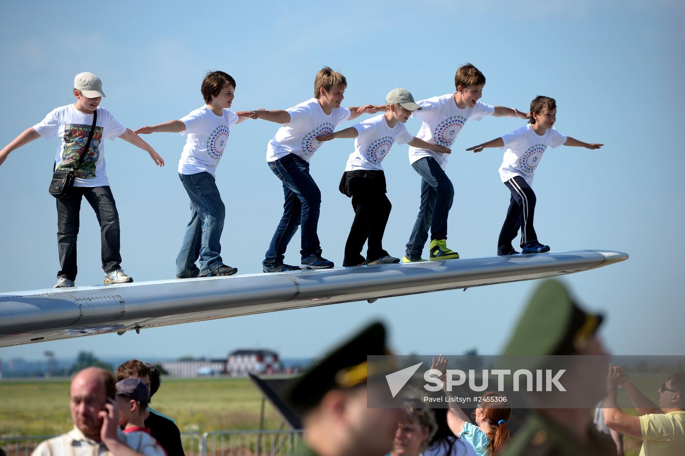 The Wings of Parma aviation festival in Perm