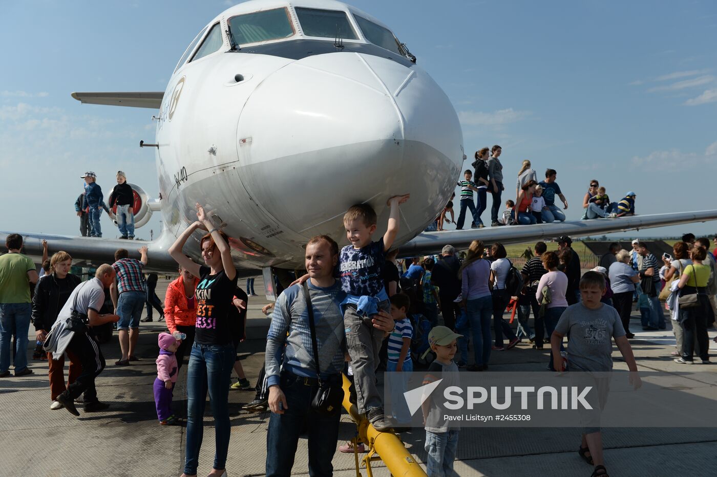 The Wings of Parma aviation festival in Perm