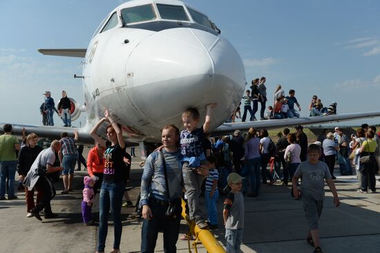 The Wings of Parma aviation festival in Perm