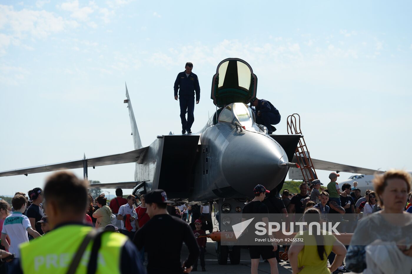 The Wings of Parma aviation festival in Perm