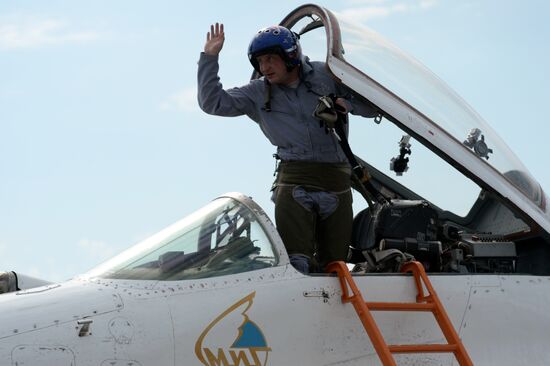 The Wings of Parma aviation festival in Perm