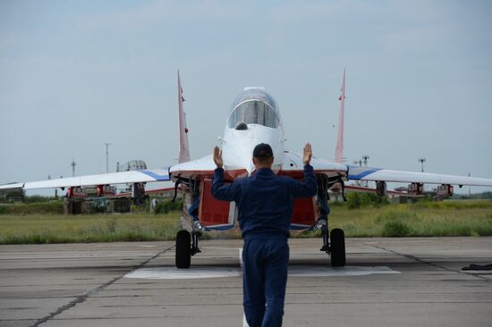 The Wings of Parma aviation festival in Perm