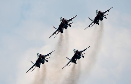 The Wings of Parma aviation festival in Perm