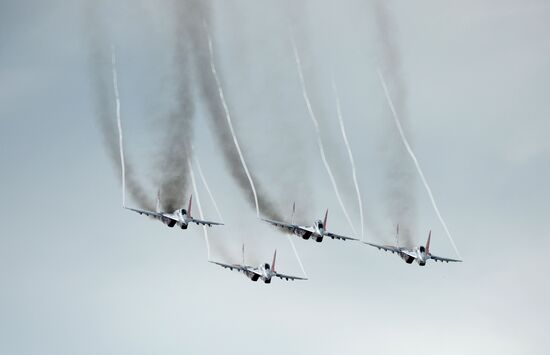 The Wings of Parma aviation festival in Perm