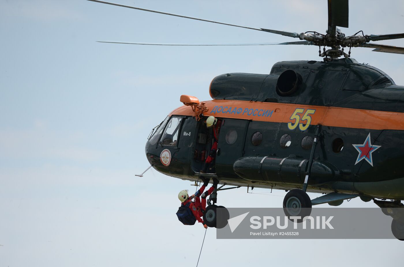 The Wings of Parma aviation festival in Perm