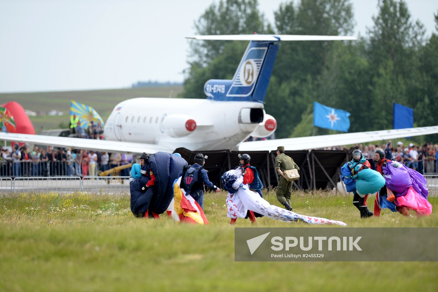 The Wings of Parma aviation festival in Perm