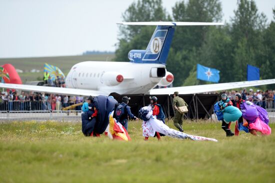 The Wings of Parma aviation festival in Perm