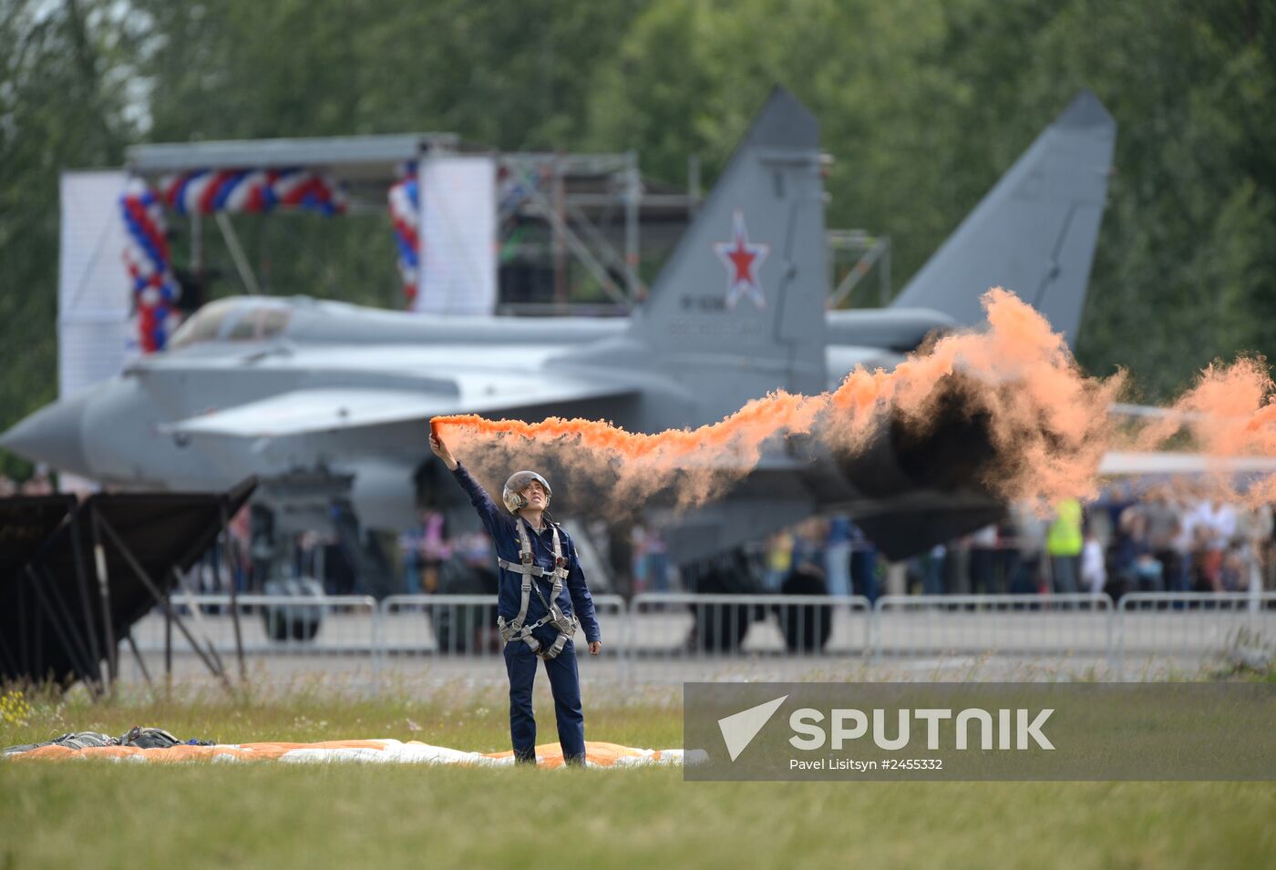 The Wings of Parma aviation festival in Perm