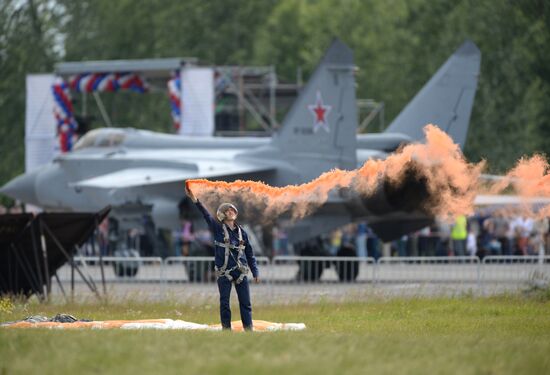 The Wings of Parma aviation festival in Perm
