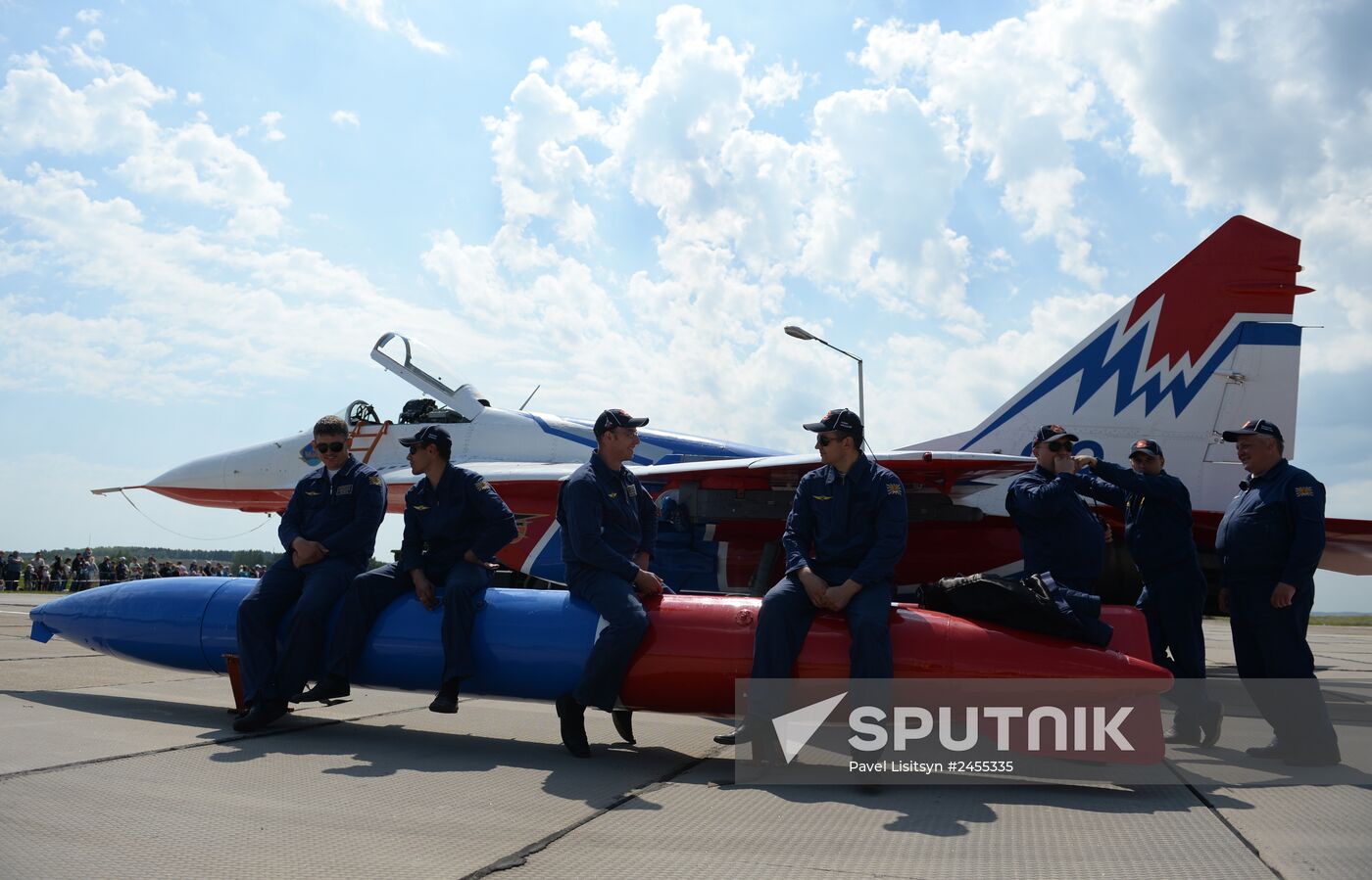 The Wings of Parma aviation festival in Perm