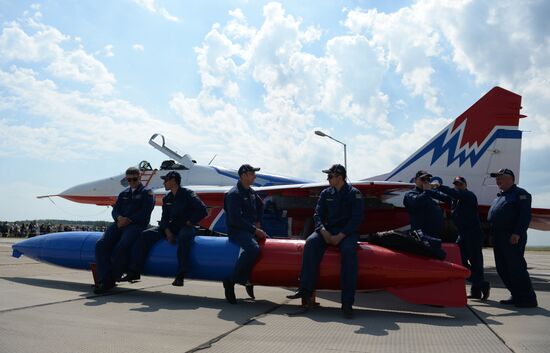 The Wings of Parma aviation festival in Perm