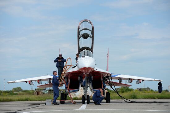 The Wings of Parma aviation festival in Perm