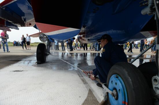 The Wings of Parma aviation festival in Perm