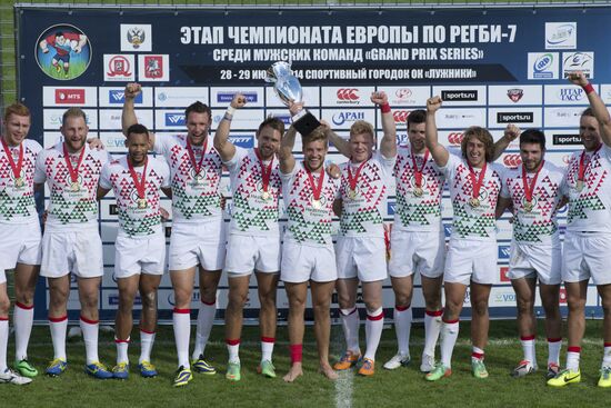 FIRA-AER European Men's Rugby Sevens Grand Prix Series. Round Two. Final day