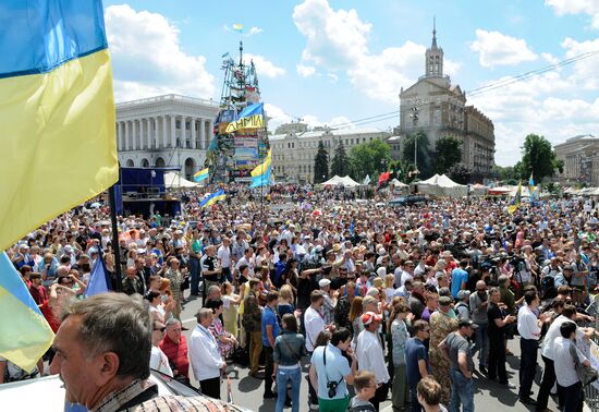 People's veche in Kiev