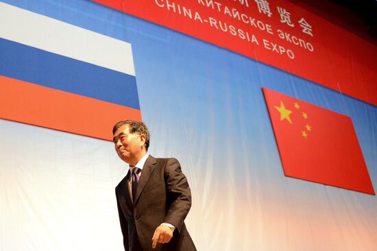 Dmitry Rogozin takes part in first Russian-Chinese Expo in Harbin