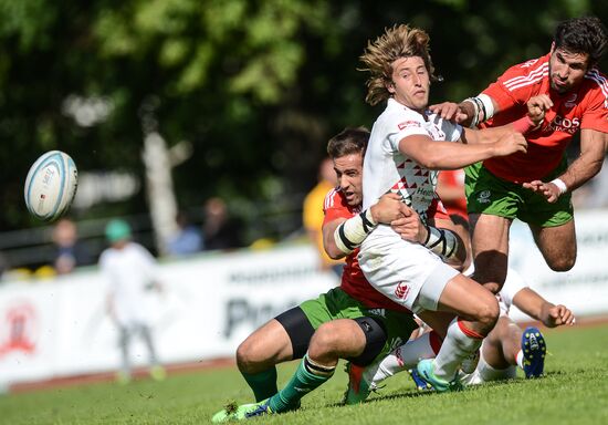 FIRA-AER European Men's Rugby Sevens Grand Prix Series. Round Two. Final day