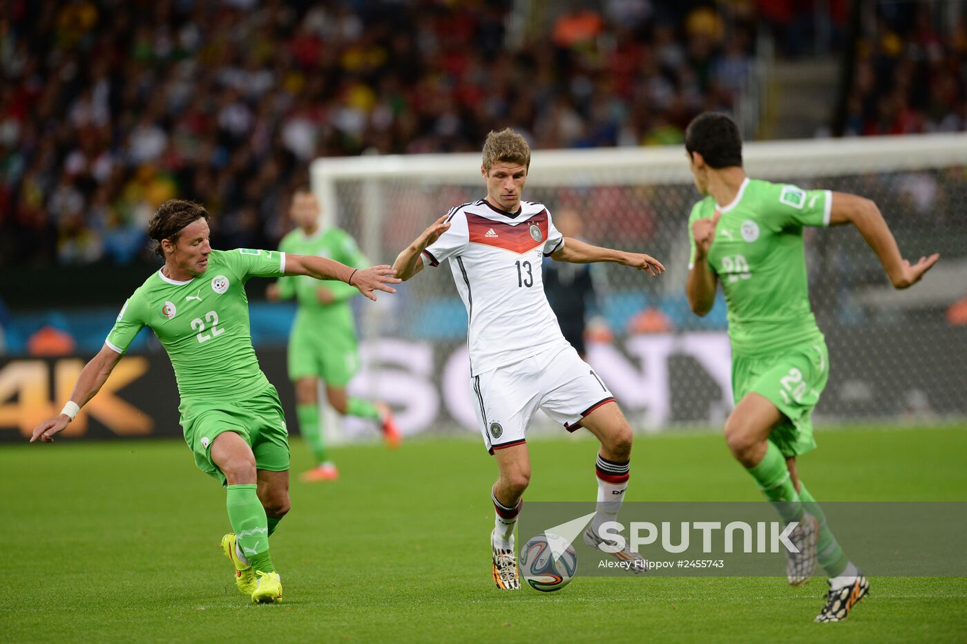 FIFA World Cup 2014. Germany vs. Algeria