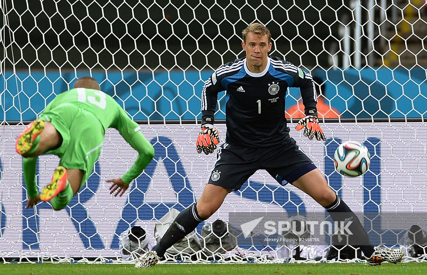 FIFA World Cup 2014. Germany vs. Algeria