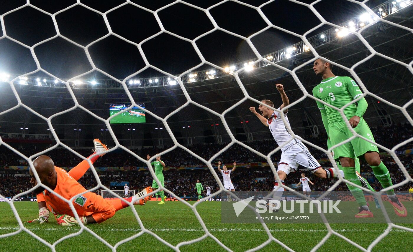 FIFA World Cup 2014. Germany vs. Algeria