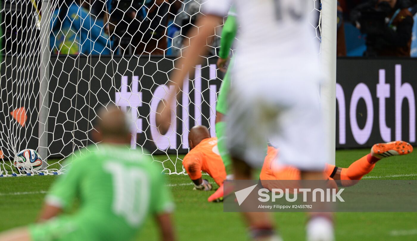 FIFA World Cup 2014. Germany vs. Algeria