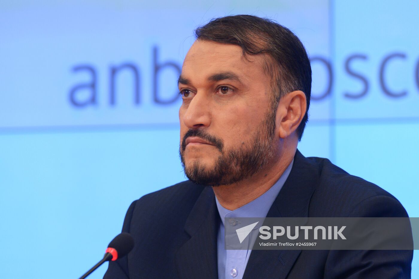 Press conference by Iran's Deputy Foreign Minister Hossein Amir-Abdollahian