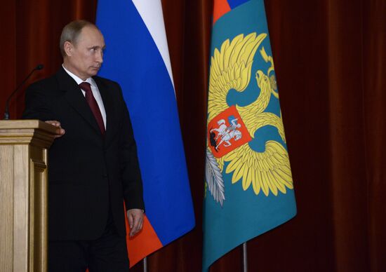 V.Putin at meeting of ambassadors and permanent representatives of Russian Federation