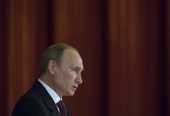 V.Putin at meeting of ambassadors and permanent representatives of Russian Federation