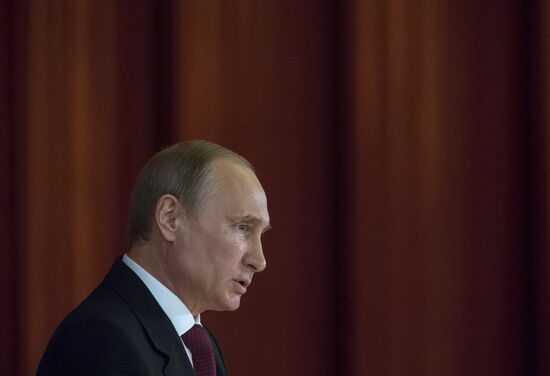 V.Putin at meeting of ambassadors and permanent representatives of Russian Federation