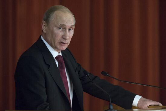V.Putin at meeting of ambassadors and permanent representatives of Russian Federation