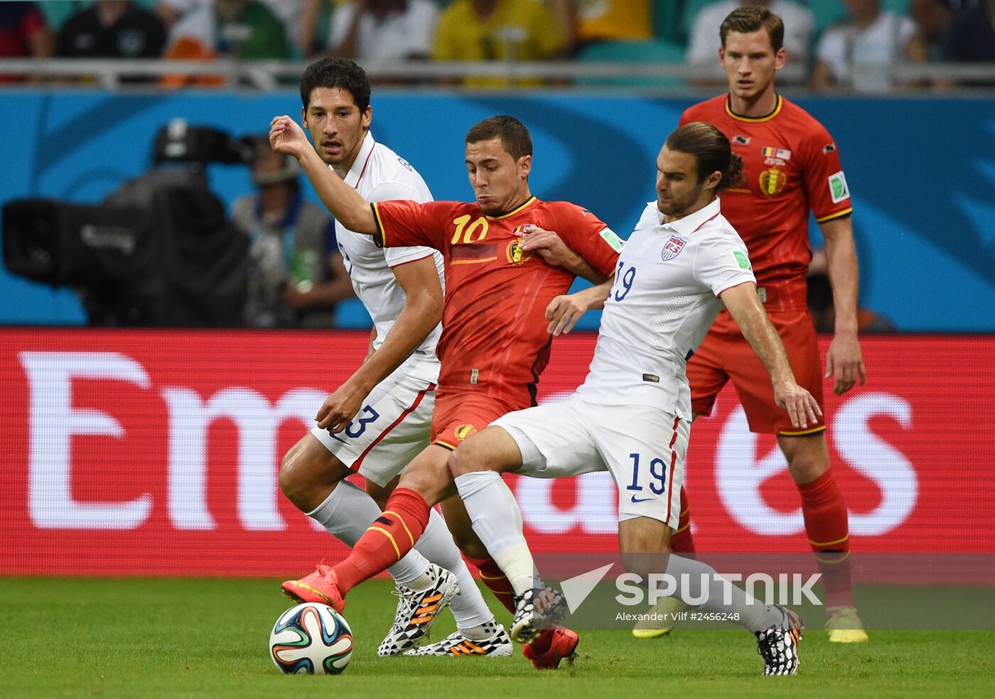 FIFA World Cup 2014. Belgium vs. USA