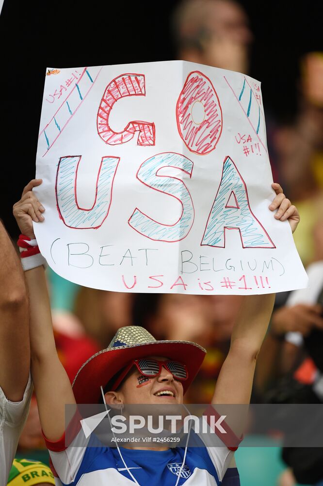 FIFA World Cup 2014. Belgium vs. USA