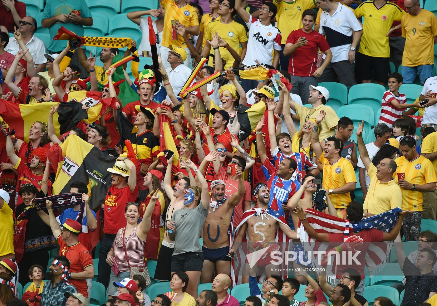 FIFA World Cup 2014. Belgium vs. USA